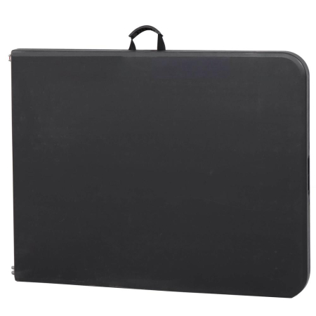 Masa dreptunghiulara pliabila multifunctionala, 180x75x75cm, neagra [5]