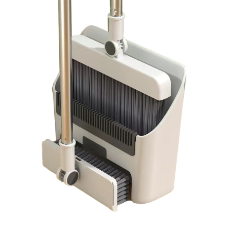 Matura Perie si Faras cu Coada , Set 3in1, cu Dinti de Pieptene pentru Curatare Matura, rotativ, pliabil, detasabil, Otel inoxidabil si Polipropilena, Alb [1]