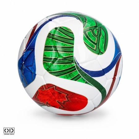 Articole Sportive - Minge de Fotbal FIFA 2026, Marime nr 5, Diametru 22 cm, din Imitatie de Piele, Multicolor | ORIGINAL DEALS