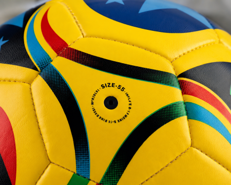 Minge de Fotbal FIFA 2026, Marime nr 5, Diametru 22 cm, din Imitatie de Piele, Multicolor | ORIGINAL DEALS [8]