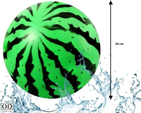 Minge pentru Plaja si Piscina cu Imprimeu Pepene, PVC Cauciucat, 24 cm – Original Deals [14]