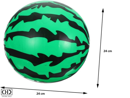 Minge pentru Plaja si Piscina cu Imprimeu Pepene, PVC Cauciucat, 24 cm – Original Deals [11]