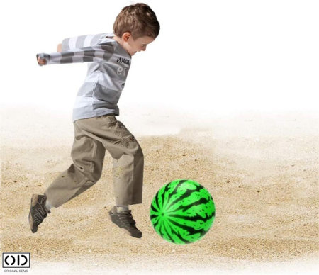 Minge pentru Plaja si Piscina cu Imprimeu Pepene, PVC Cauciucat, 24 cm – Original Deals [16]