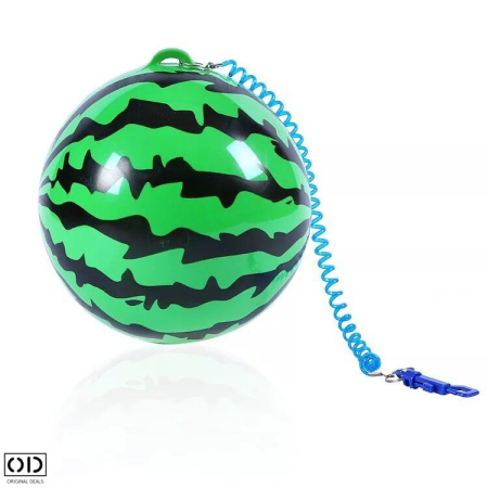 Minge pentru Plaja si Piscina cu Imprimeu Pepene, PVC Cauciucat, 24 cm – Original Deals [10]
