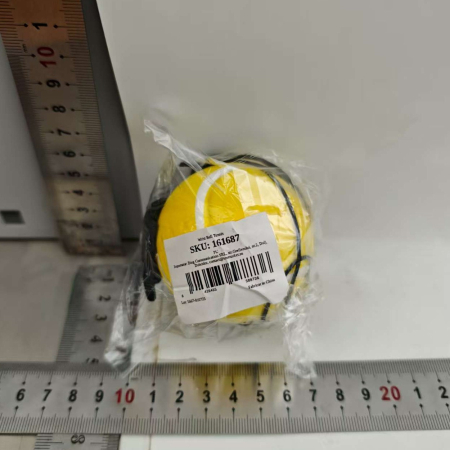 Minge Saltareata Hiperelastica, , Model Minge de Tenis cu Fixare de Mana, Space Moon Ball foarte Elastica, Antistress pentru Copii, Diametru 66 mm, Galben [2]