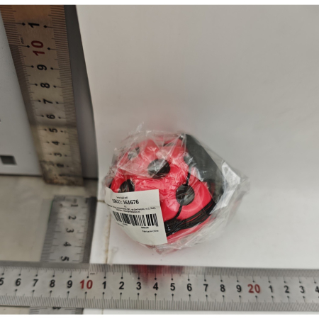 Minge Saltareata Hiperelastica, , Space Moon Ball foarte Elastica, Antistress pentru Copii, Diametru 66 mm, Rosu [4]