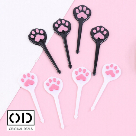 Furculite pentru petrecere copii Furculite pentru fructe legume prajituri  Furculite de unica folosinta pentru copii Tacamuri pentru copii  Tacamuri de unica folosinta Furculite copii Tacamuri PVC [6]