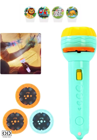 Mini Proiector de Mana pentru Copii Tip Lanterna, 24 Imagini – Original Deals [4]