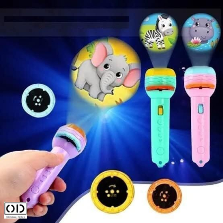 Mini Proiector de Mana pentru Copii Tip Lanterna, 24 Imagini – Original Deals [10]