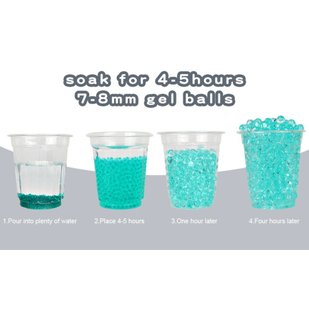 Mitraliera de jucarie electrica cu bile de hidrogen de gel, gun bluster, tragere in rafala, varsta peste 6 ani, ochelari de protectie, 5000 de bile incluse, cablu de incarcare, 40.1 x 31.6 cm, Mp9, rosu [5]