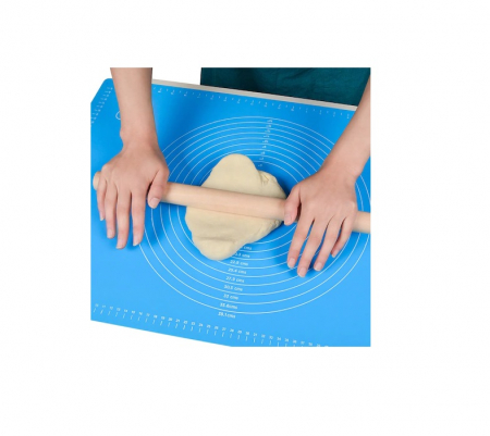 Napron din Silicon Alimentar pentru Framanat Coca si Pregatit Aluatul de Prajituri, 65 x 45 cm [3]