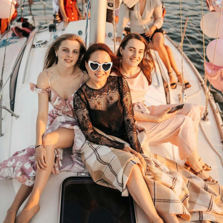 Ochelari Decorativi, , Model Just Married, cu Perle, pentru Nunta, din PC, 15.3 x 5.7 x 14.5 cm, Alb [2]