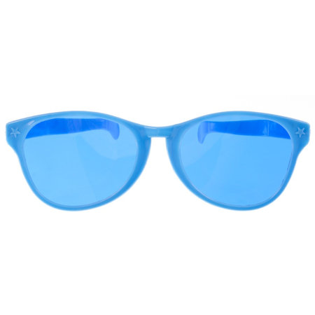 Ochelari Deghizare, , Marime Exagerata, din Plastic, 26 x 9 cm, Albastru [1]