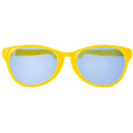 Ochelari Deghizare, , Marime Exagerata, din Plastic, 26 x 9 cm, Galben [2]