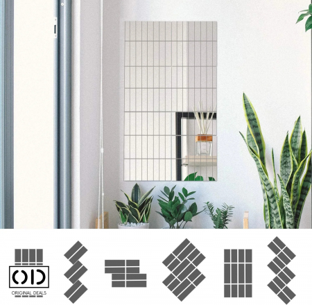 Oglinzi Decorative  Oglinzi acrilice pentru decor Oglinda acrilica pentru decorul peretilor oglinda acrilica autoadeziva oglinda acrilica dedeman jysk oglinda Jumbo Oglinda Oglinda Autoadeziva [1]
