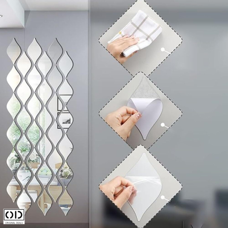  Oglinda Decorativa Acrilica Incasabila pentru Perete si Mobila Original Deals  [7]