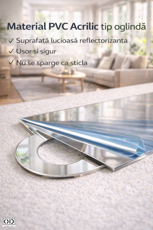 Oglinda Decorativa Text HOME cu Fluturasi Set 34 Bucati – ORIGINAL DEALS [8]