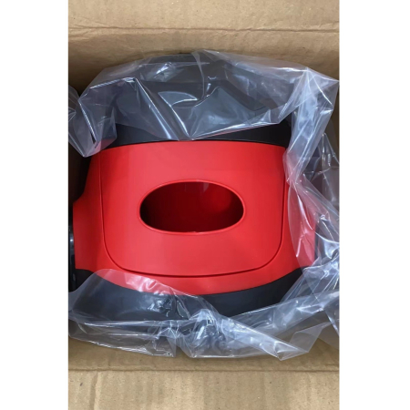 Olita pentru Copii, , +1an, Portabila, Design Masinuta cu Capac, Model Prietenos, Non-Toxic, Compartiment Detasabil, Usor de Curatat, Rosu [8]