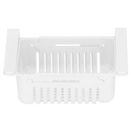 Organizator frigider, model cos extensibil, 16x28.5cm, alb [5]