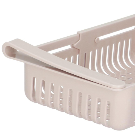 Organizator frigider, model cos extensibil, 16x28.5cm, crem [4]