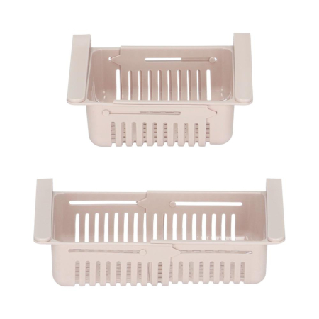 Organizator frigider, model cos extensibil, 16x28.5cm, crem [8]