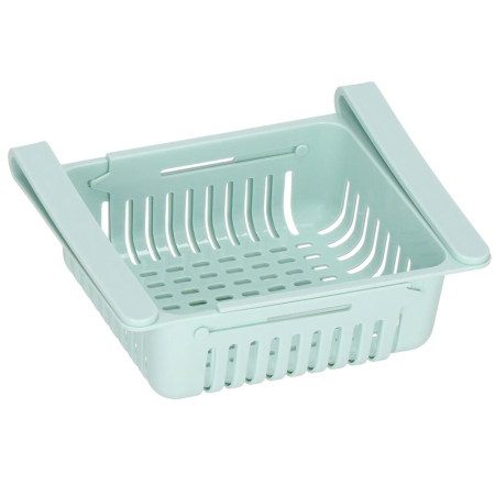 Organizator frigider, model cos extensibil, 16x28.5cm, menta [8]