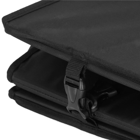 Organizator pentru portbagaj tip lada, cu buzunare laterale, pliabil, 30x58x33cm, negru [4]
