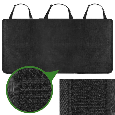 Organizator pentru spatarul masinii, cu 8 buzunare, 88x46cm, negru [7]
