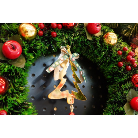 Ornament brad, , Brad, Auriu, Lucios, 15*28CM, Acril, Interior/ Exterior [8]