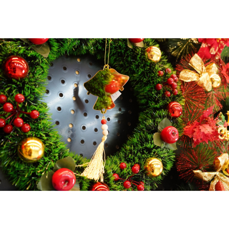 Ornament brad, , Clopotei, Auriu, Lucios, 10*23CM, Acril, Interior/ Exterior [1]