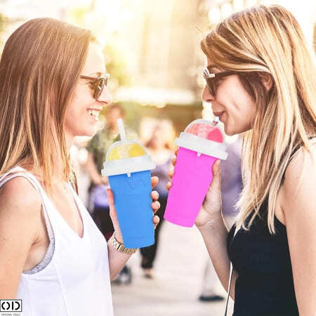 Pahar pentru Facut Slushy, MilkShake si Suc Inghetat Slushy Maker Cup Frozen Ice Slushy Maker Frozen Juice Inghetata la Pahar Tik Tok slushy cup romania slushy cup Pahar Slushy Gheata [12]