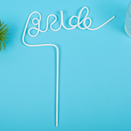 Pai de Plastic, , Model Bride, Tematica Nunta, Diametru 0.5 cm, Alb [4]