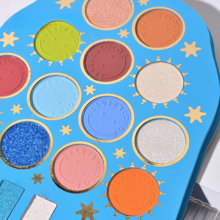 Paleta de Machiaj, KEVIN & COCO, Shadow Painting, 22 culori, 20.2 x 15.2 x 1.2 cm [3]