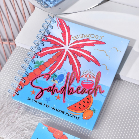 Palete de Machiaj, KEVIN & COCO, Colour Fruit Party, Fard de Pleoape, 20 culori, 15.3 x 17.4 x 1.2 cm [2]