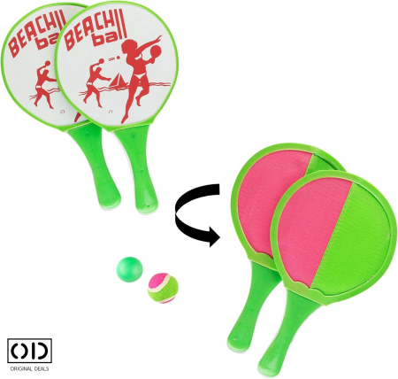 palete padel cu scai velcro palete cu arici pentru plaja si parc catch toss ball set original deals joc cu palete si mingi pentru copii si adulti palete padel cu 2 mingi timp liber set palete si mingi velcro verde alb jucarie de plaja pentru familie si prieteni joc interactiv coordonare si reflexe palete padel pentru gradina curte parc palete padel velcro originale rezistente [1]