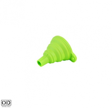 Palnie Pliabila din Silicon, Orificiu pentru Agatare, Diametru 6.5 cm, Verde, Original Deals [4]