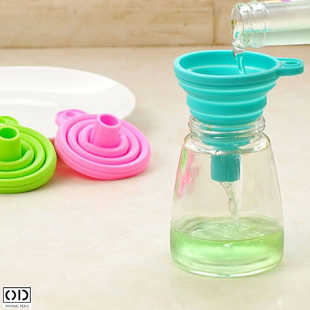 Palnie Pliabila din Silicon, Orificiu pentru Agatare, Diametru 6.5 cm, Verde, Original Deals [1]