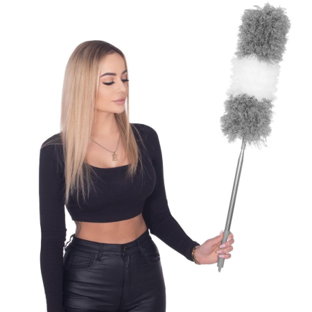 Pamatuf pentru praf cu coada telescopica pentru zone greu accesibile, 2 piese, 78-280 cm [16]