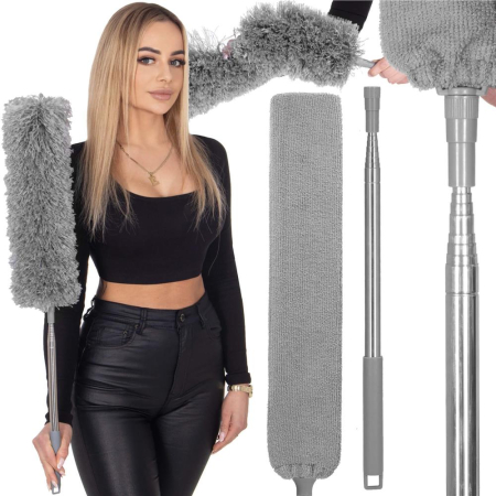 Pamatuf pentru praf cu coada telescopica pentru zone greu accesibile, 3 piese, 75-255 cm [7]