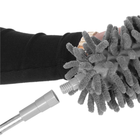 Pamatuf pentru praf cu coada telescopica pentru zone greu accesibile, 4 piese, 75-255 cm [31]