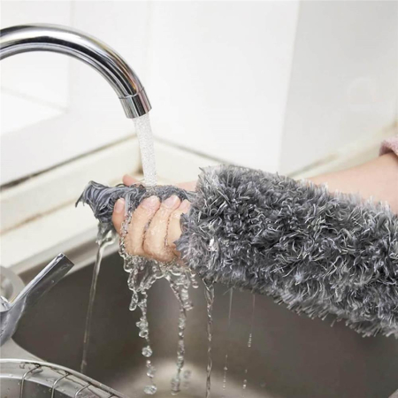 Pamatuf pentru praf cu coada telescopica pentru zone greu accesibile, 4 piese, 75-255 cm [11]