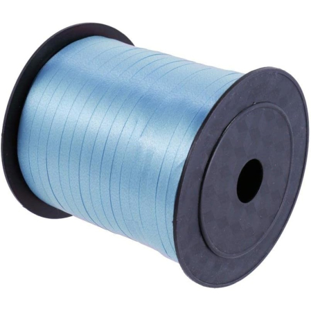 Panglica pentru Baloane, , Rola de 200 de Metri, din Rafie, Albastra [2]