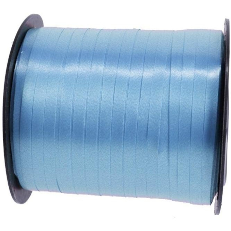 Panglica pentru Baloane, , Rola de 200 de Metri, din Rafie, Albastra [5]