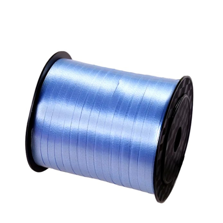 ✨TOATE PRODUSELE✨ - Panglica pentru Baloane, , Rola de 200 de Metri, din Rafie, Albastra