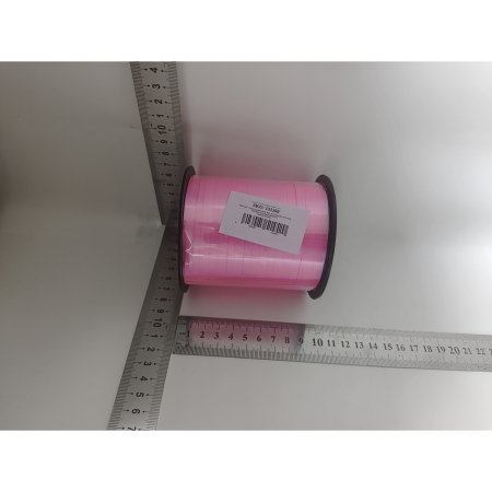 Panglica pentru Baloane, , Rola de 200 de Metri, din Rafie, Roz [1]