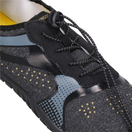 Pantofi plaja si apa, talpa cauciuc antiderapanta, material respirabil, negru, marimea 44 [6]