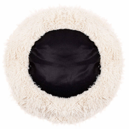 Pat Sersimo pentru caini si pisici, cu husa detasabila, bej, diametru 90cm [6]