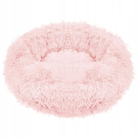 Pat Sersimo pentru caini si pisici, cu husa detasabila, roz deschis, diametru 60cm [1]