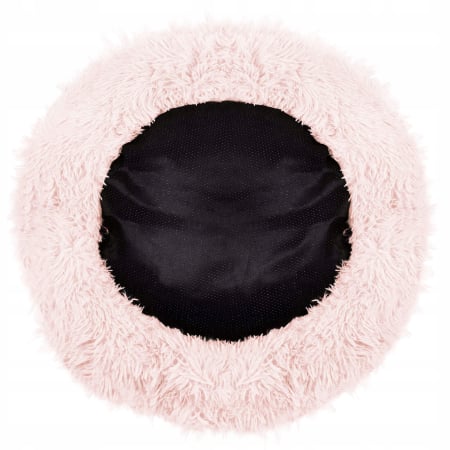 Pat Sersimo pentru caini si pisici, cu husa detasabila, roz deschis, diametru 80cm [12]