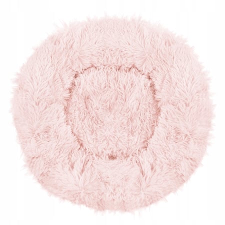 Pat Sersimo pentru caini si pisici, cu husa detasabila, roz deschis, diametru 80cm [2]